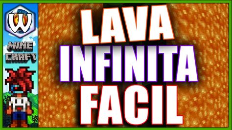 COMO HACER FACIL GRANJA DE LAVA INFINITA MINECRAFT 1 18 1 19 YouTube