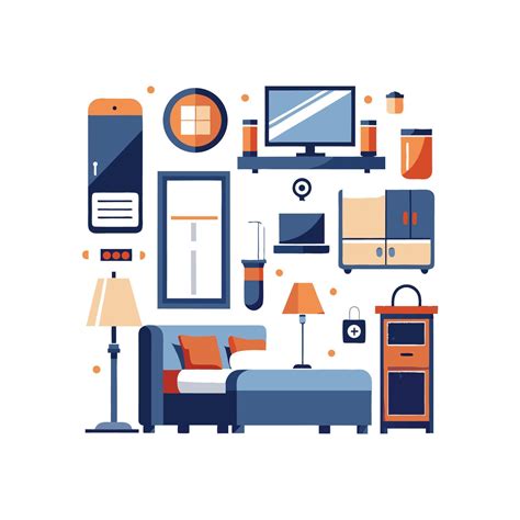 Chic Icons for Luxury Hotel Rooms 59088827 Vector Art at Vecteezy