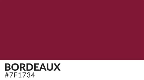 Bordeaux Color: A Rich Pigment for Sophisticated Style | HipFonts