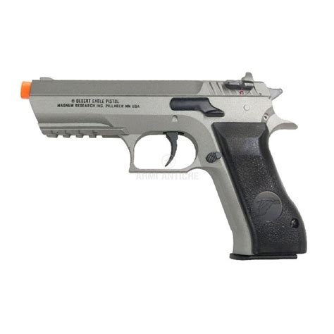 Pistola Softair Baby Desert Eagle A CO2 Fissa Silver 15 BBs