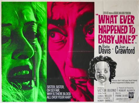 What Ever Happened To Baby Jane Vintage Movie Posters