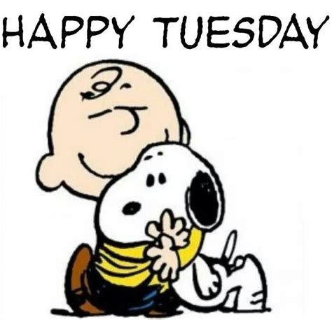 Happy Tuesday Charlie Brown Snoopy Tuesday Tuesday Quotes Happy Tuesday