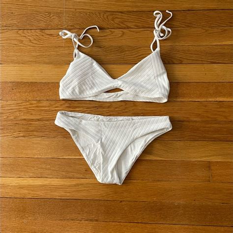L Space Swim L Space White Bikini Poshmark