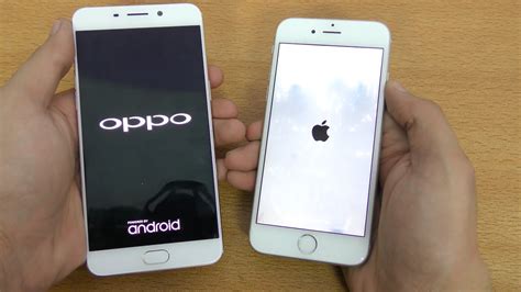 Oppo F Plus Vs Iphone Speed Test K Youtube