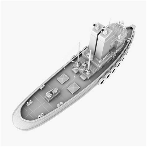 Tug boat 3D Model $29 - .max .unknown - Free3D