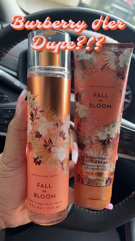 Fall In Bloom Burberry Her Dupe In 2022 Bath And Body Works