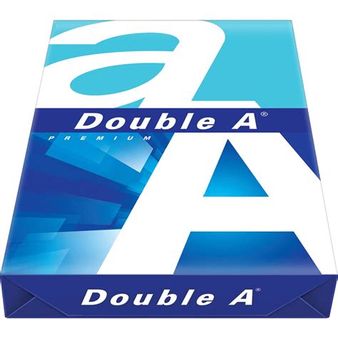 Double A Premium A3 80gsm Copier Paper White 297mm X 420mm 500