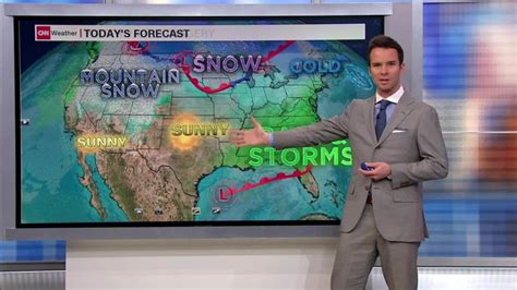 Wet And Windy Weekend Forecast Along The East Coast Cnn