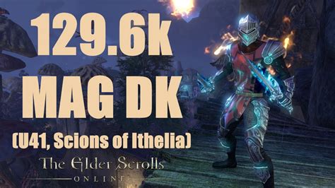 Eso Magicka Dragonknight K Pve Dps Build U Scions Of