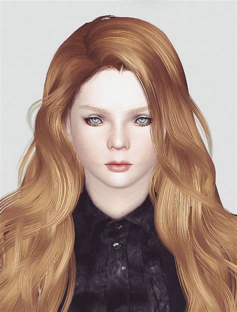 Newsea`s Titanium Hairstyle Retextured By Momo Sims 3 Hairs Sims