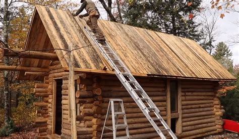 This Time Lapse Of A Guy Building A Log Cabin By Hand Is Incredibly