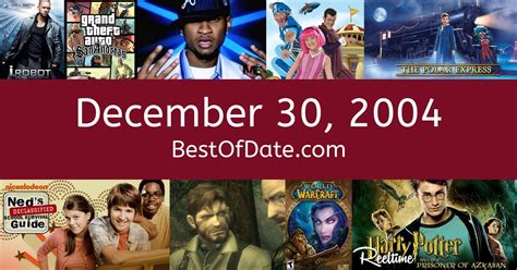 December 30, 2004: Facts, Nostalgia, and News