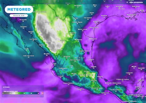 El Tiempo En México Este Fin De Semana Lluvias Benéficas Muy Fuertes