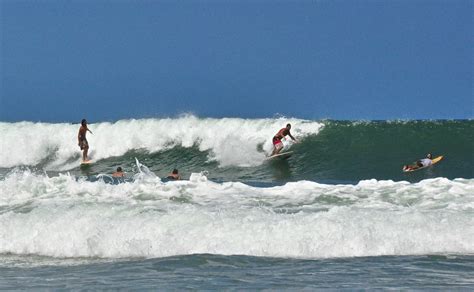 Tamarindo, Costa Rica Daily Photo: Surfing on Playa Langosta