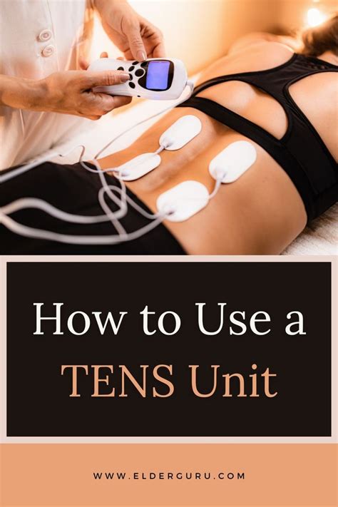 How To Use A TENS Unit In 2024 Ten Unit Tens Unit Placement Tens