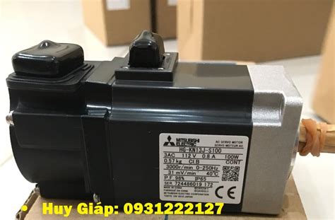 Hg Kn13j S100 Động Cơ Servo Mitsubishi ~ ThỦy LỰc Pg