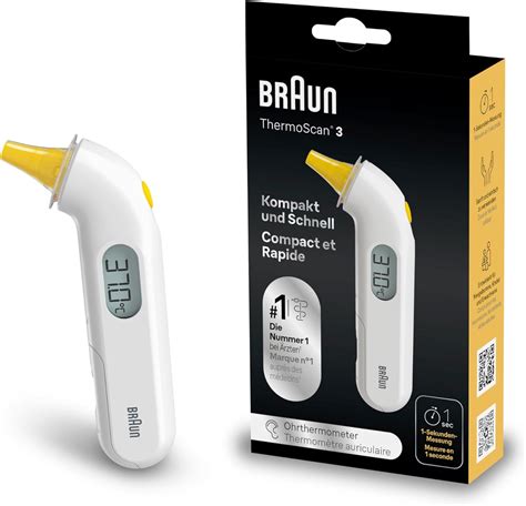 Braun Irt Thermoscan Infrared Ear Thermometer Teomed I Your