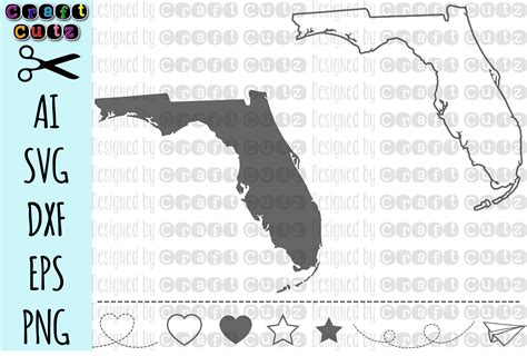 FLORIDA svg, State svg Files, Florida Vector, United States svg, State ...