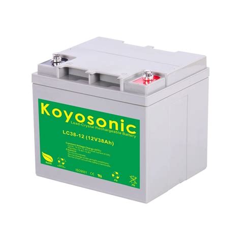 China Koyosonic 12v 250ah Sealed Lead Crystal Battery Lc250 12 Lead