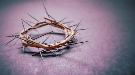 Lent Season Holy Week And Good Friday Concepts Image Of Crown Of