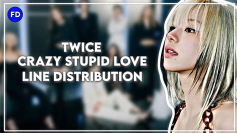 Twice Crazy Stupid Love Line Distribution Ready To Be Youtube