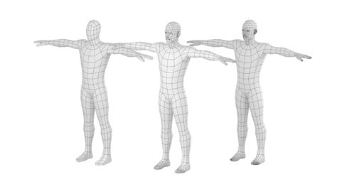 Full Male Pose Anatomy