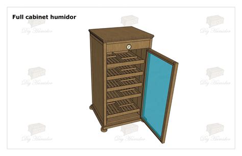 Glass Door Diy Cigar Humidor Cabinet Cabinet Humidor Plans Cabinet