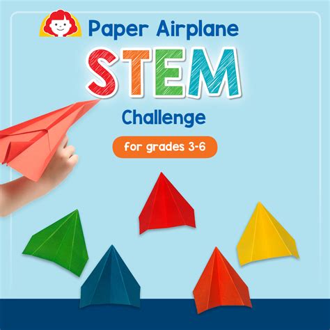 Paper Airplane Stem Challenge For Grades 36 The Joy Of Teaching