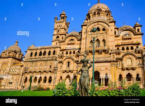 India, Gujarat, Baroda or Vadodara, Lakshmi Vilas Palace built in 1890 ...