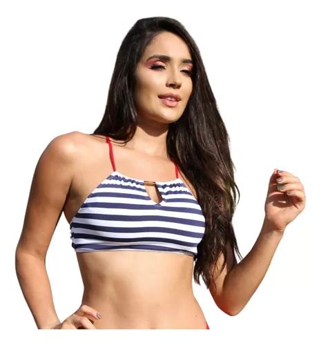 Biqu Ni Top Avulso Cropped Bojo Remov Vel Moda Praia Uv Mercadolivre