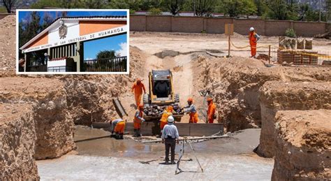 Ayacucho Intensifican construcción de 5 Escuelas Profesionales en la