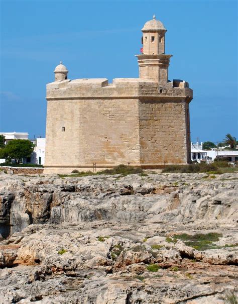 Fortress Saint Nicholas Ciutadella Menorca Stock Photo Image Of