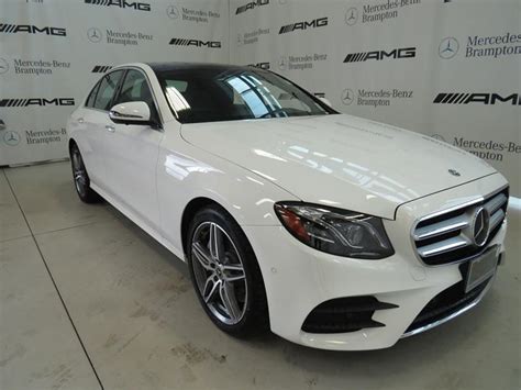 New 2019 Mercedes Benz E Class E300 4matic 4 Door Sedan In Brampton 19mb106 Mercedes Benz