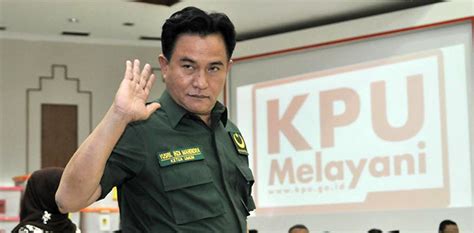 yusril ihza mahendra kembali terpilih pimpin partai bulan bintang