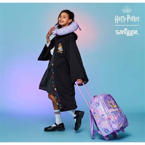 Jual HARRY POTTER TROLLEY BACKPACK WITH LIGHT UP WHEELS 449833PU LILAC