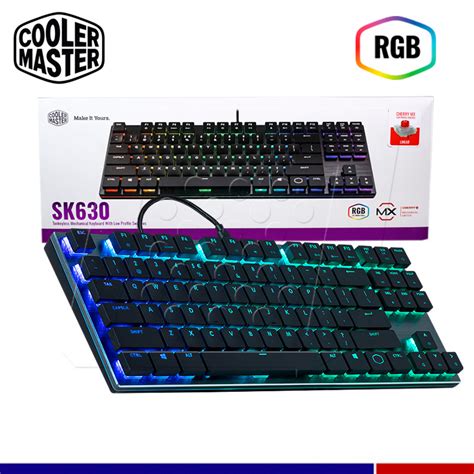 Teclado Mecanico Cooler Master Sk Cherry Mx Rgb