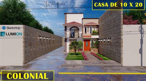 Casa Estilo Colonial De X Metros House Colonial Youtube