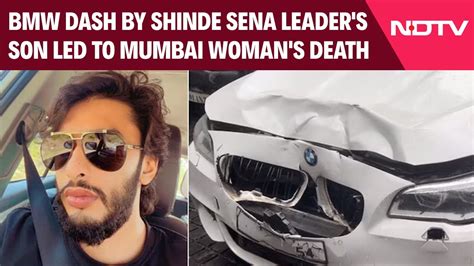 Mumbai Hit And Run Case Bmw Dash By Shinde Sena Leader S Son Led To