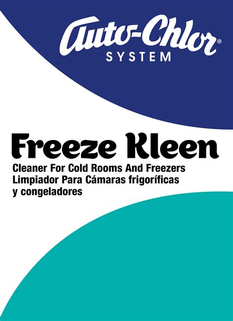 Freeze Kleen Auto Chlor Freezer Floor Maintenance