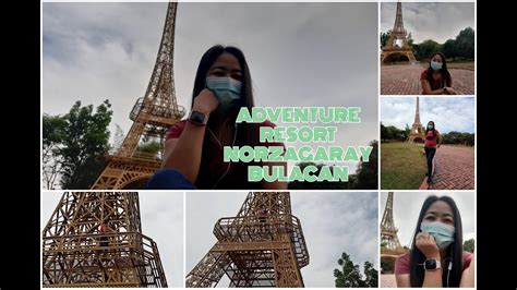 Climbing Up The Eiffel Tower Of Bulacan Adventure Resorts