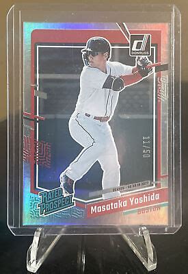 Panini Donruss Baseball Masataka Yoshida Rated Prospect Ebay