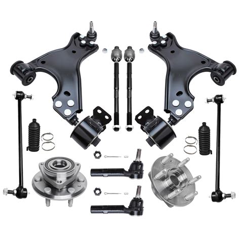 Detroit Axle 12pc Suspension Kit For Chevy Buick Gmc Saturn Front