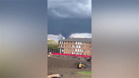 Lincoln Tornado Giant Twister Seen Tearing Across Nebraska As Warnings