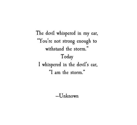 I Am The Storm Original Quote - ShortQuotes.cc