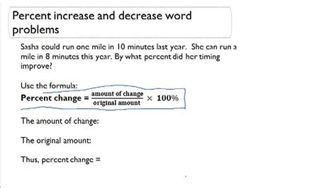 Percent of Increase | CK-12 Foundation