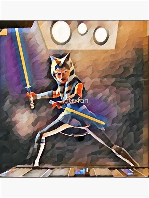 Ahsoka Tano ~ Clone Wars Season 7 Poster For Sale By Lotr Fan Redbubble