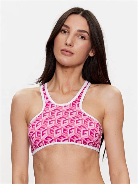 Guess Góra od bikini E3GJ25 MC045 Różowy Modivo pl