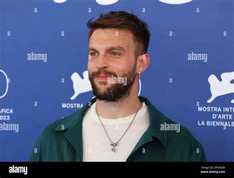 Venice Italy 2nd September 2023 Lorenzo Adorni At The Photo Call