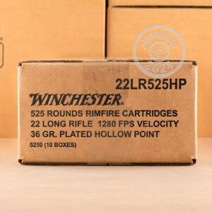 Lr Ammo Rounds Of Grain Cphp Winchester With Free Shipping