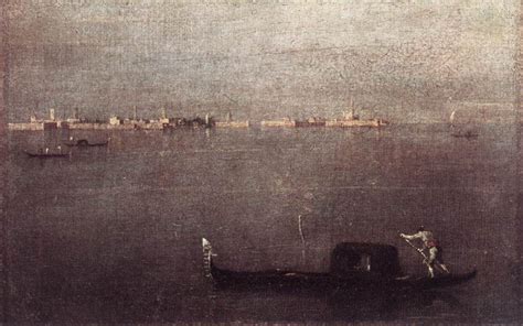 Francesco Guardi Gondola XVIII Descriptif de l œuvre Artchive